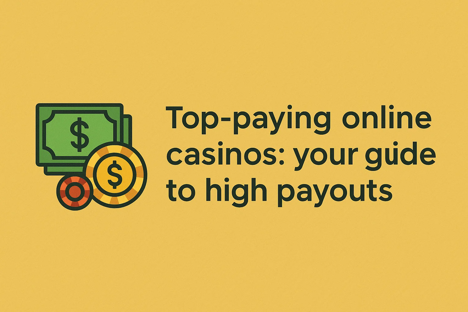 Top-paying online casinos: your guide to high payouts